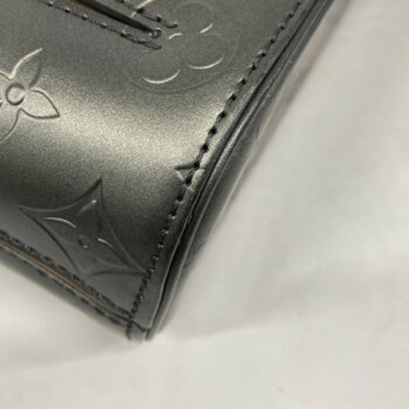 Louis Vuitton Monogram Matte Alston Shoulder Bag Noir Black - Picture 6 of 9